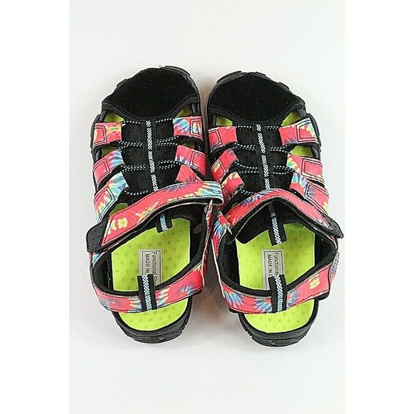 L RUN Womens Size 6 Athletic Hiking Water Shoes Sandals MultiColor - Picture 7 of 7